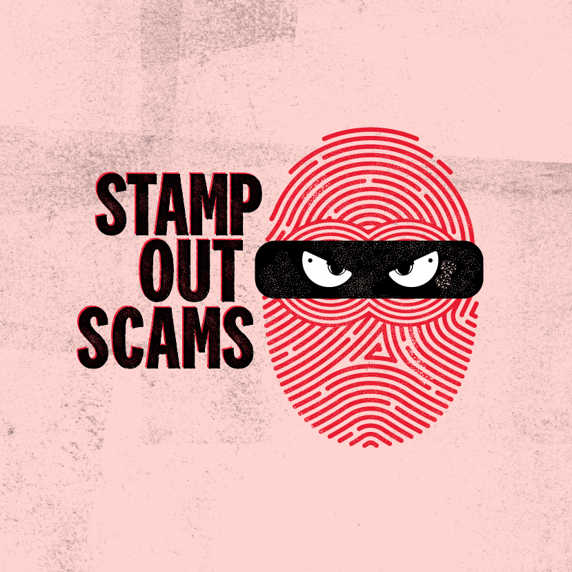 Stamp out Scams logo