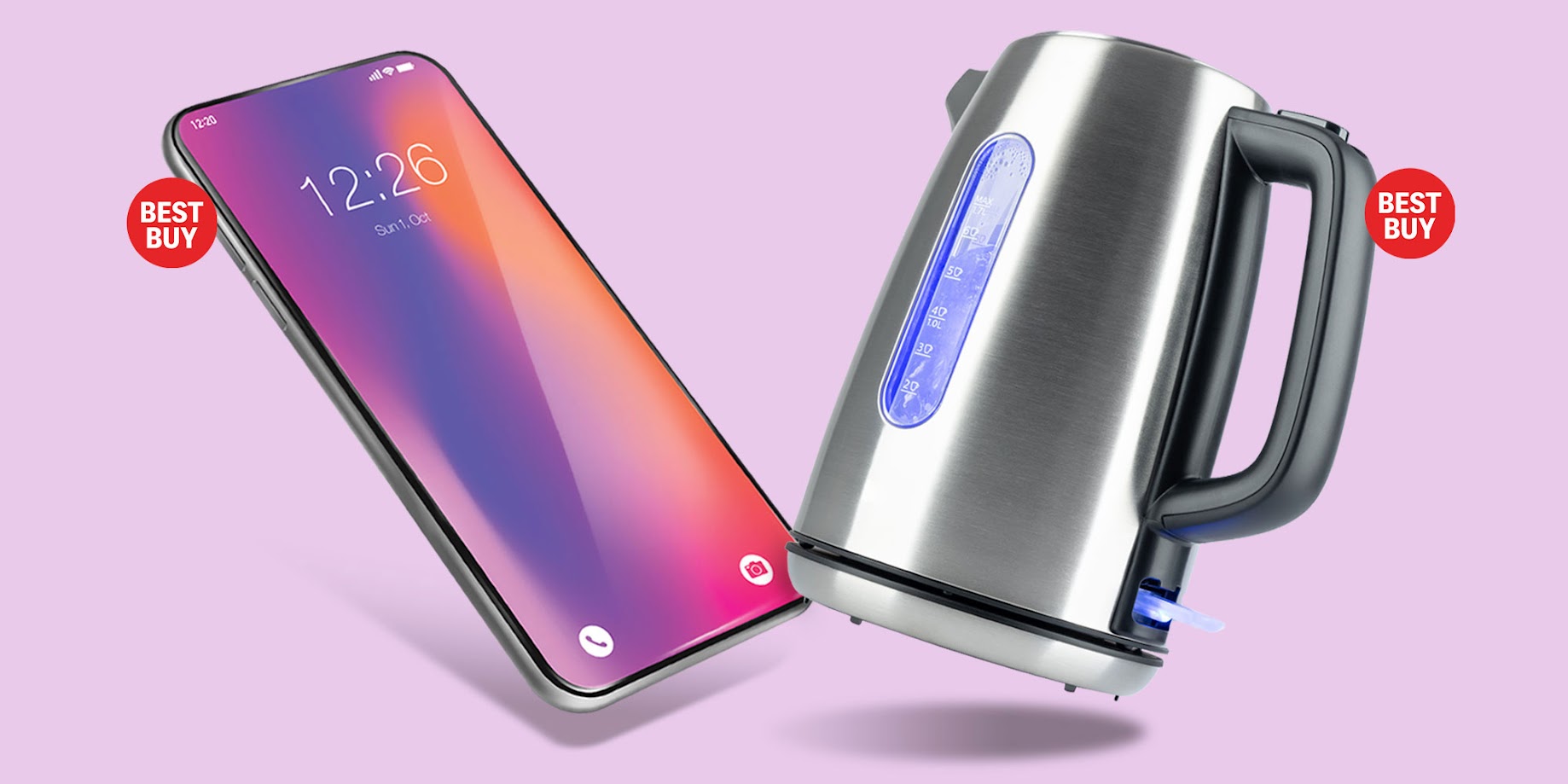 best buy phone and kettle