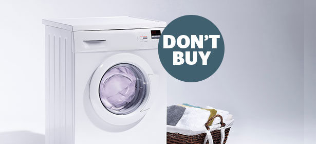 Don't Buy washing machines