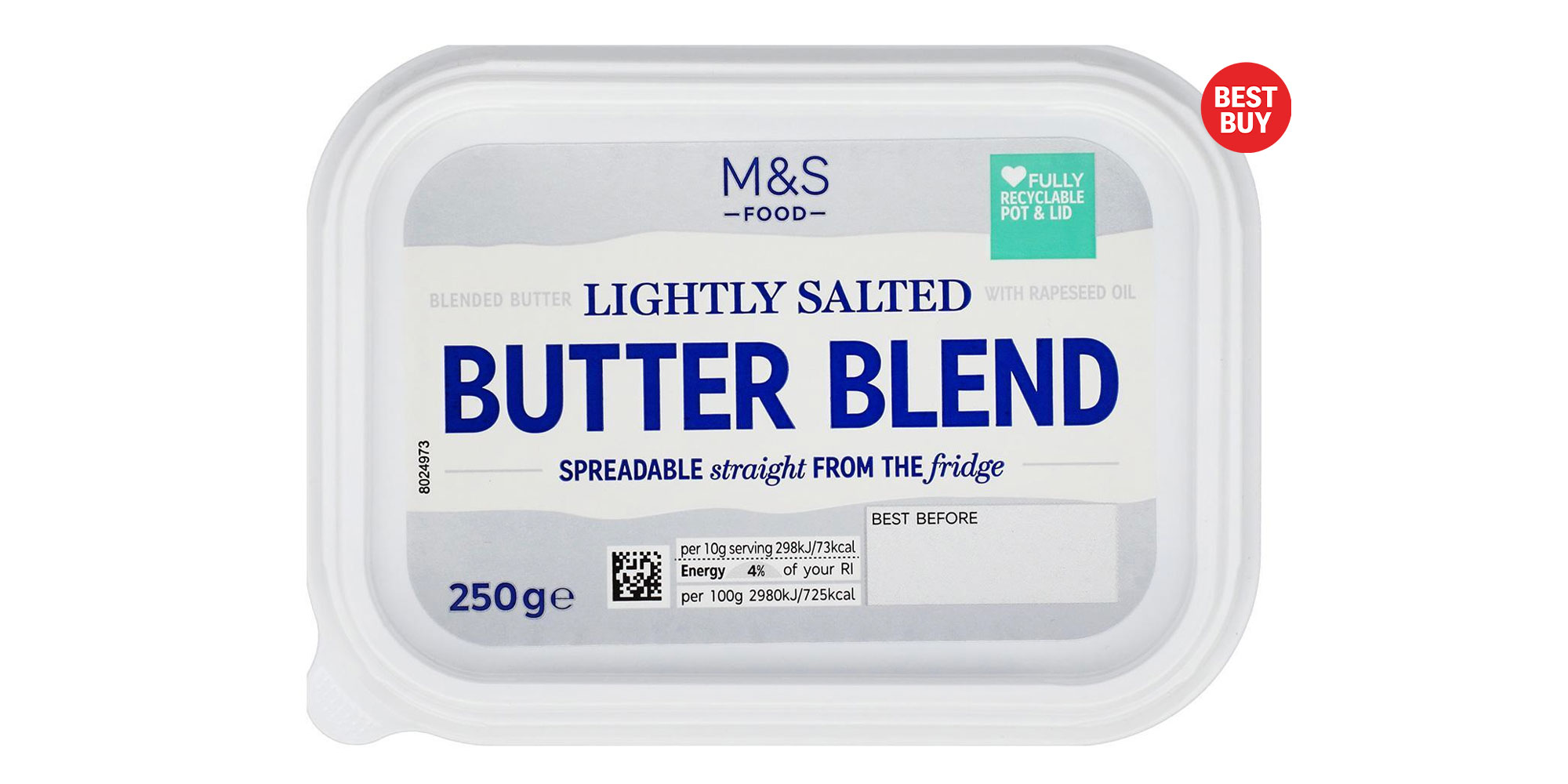 Marks & Spencer Lightly Salted Butter Blend