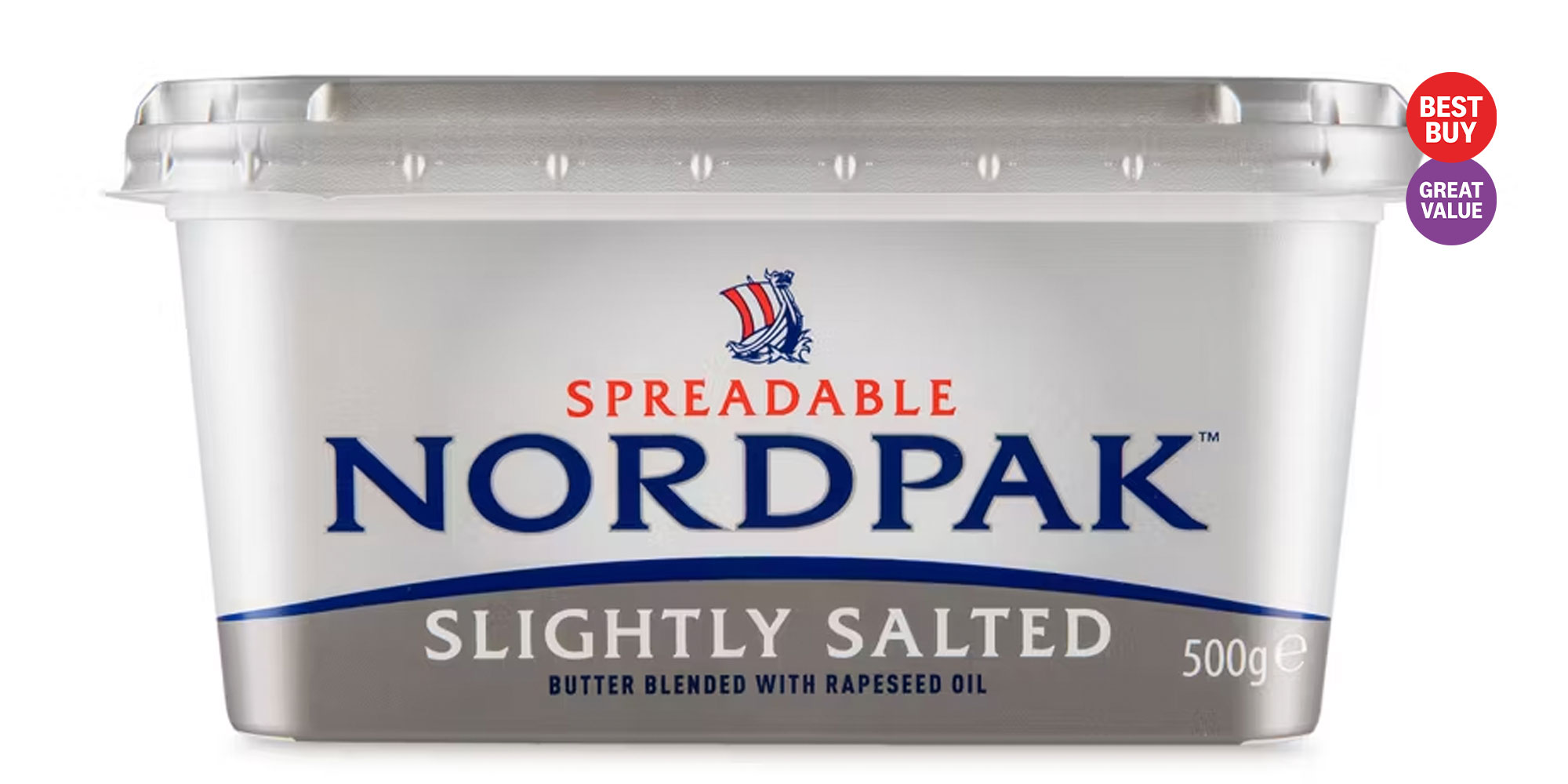 Aldi Nordpak Spreadable Slightly Salted