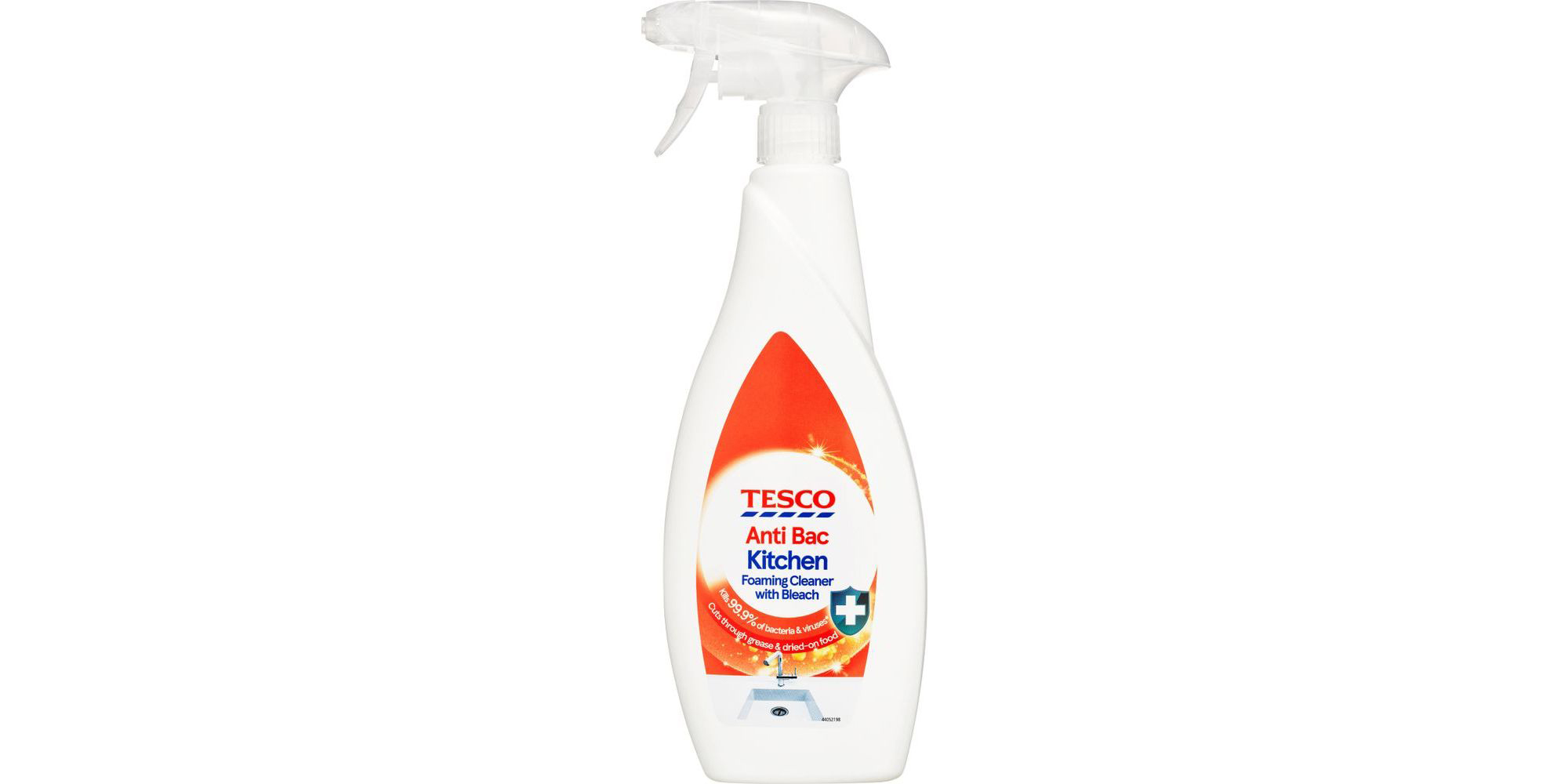 Tesco Anti Bacterial Kitchen Foaming Cleaner With Bleach