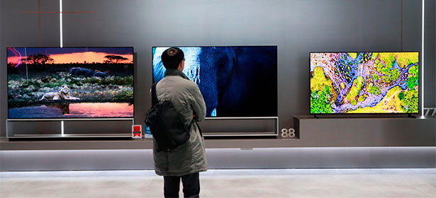 LG tvs at ces 2020