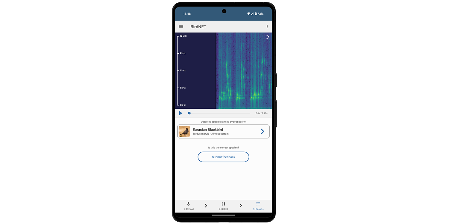 BirdNet app