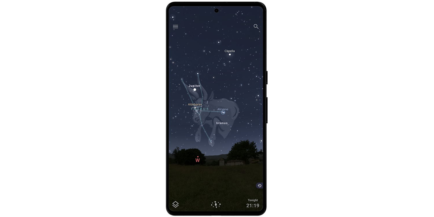 Stellarium app