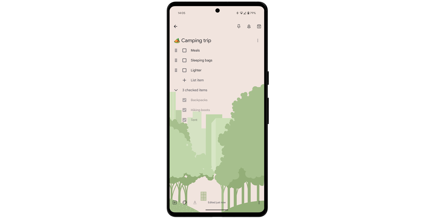 Google Keep app