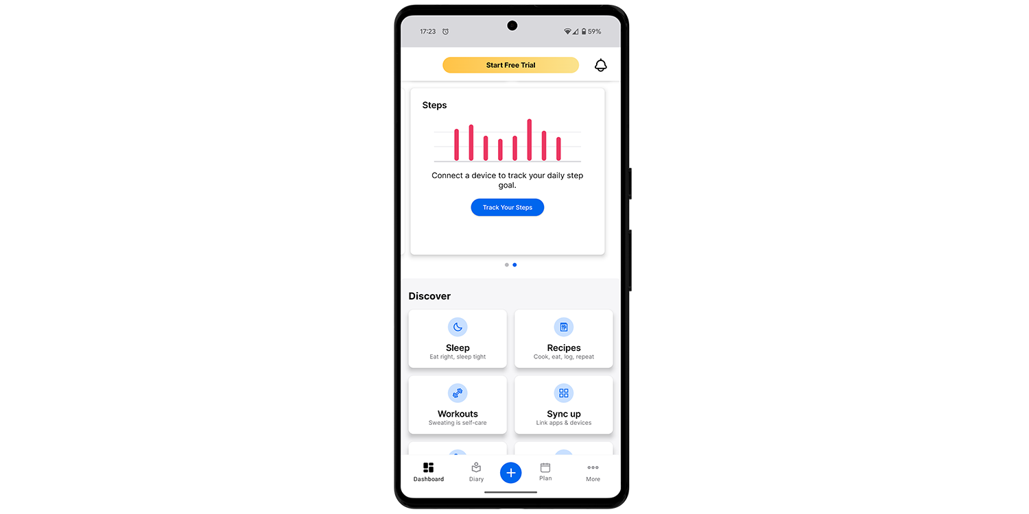 MyFitnessPal app