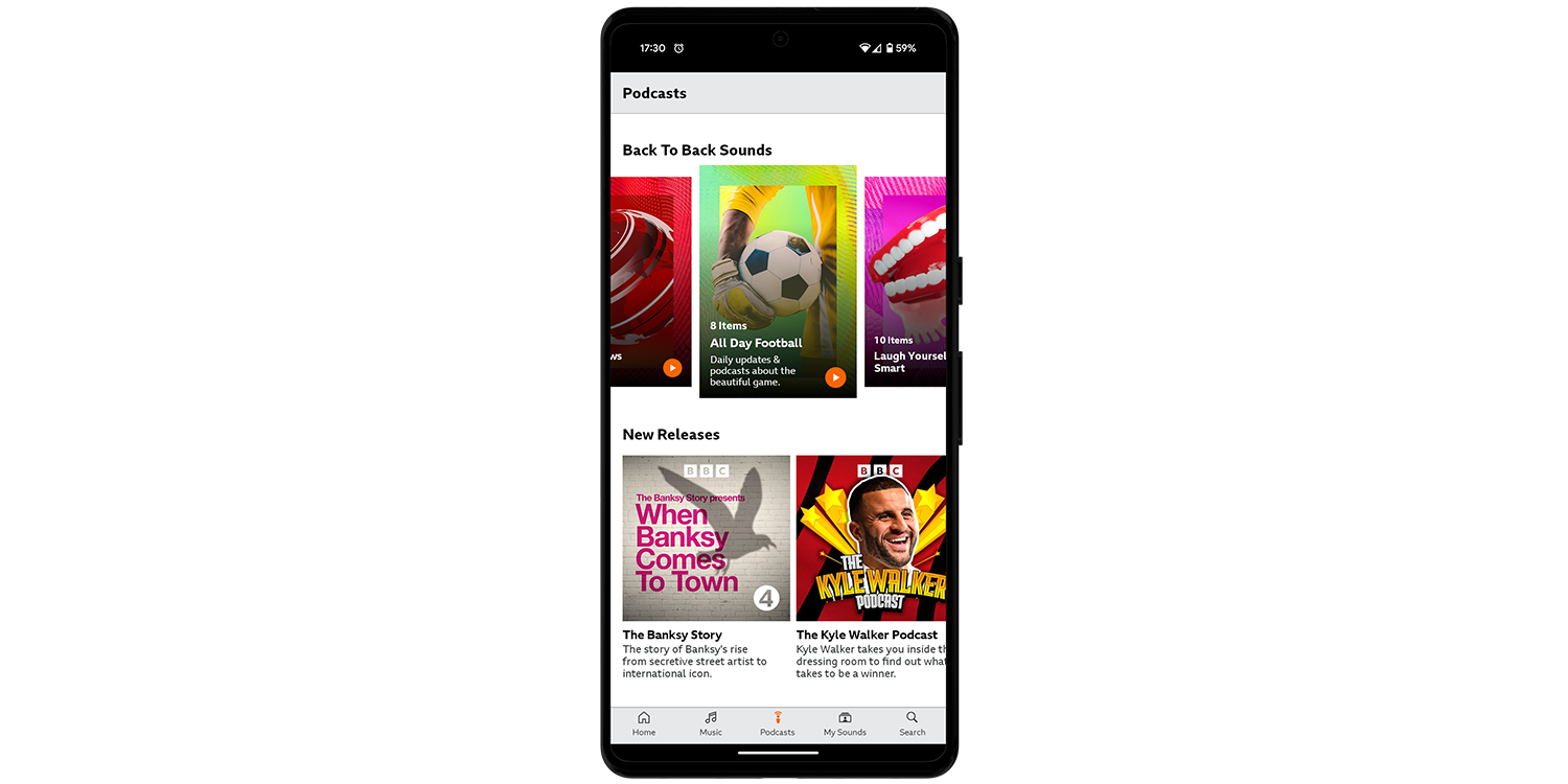 BBC Sounds app